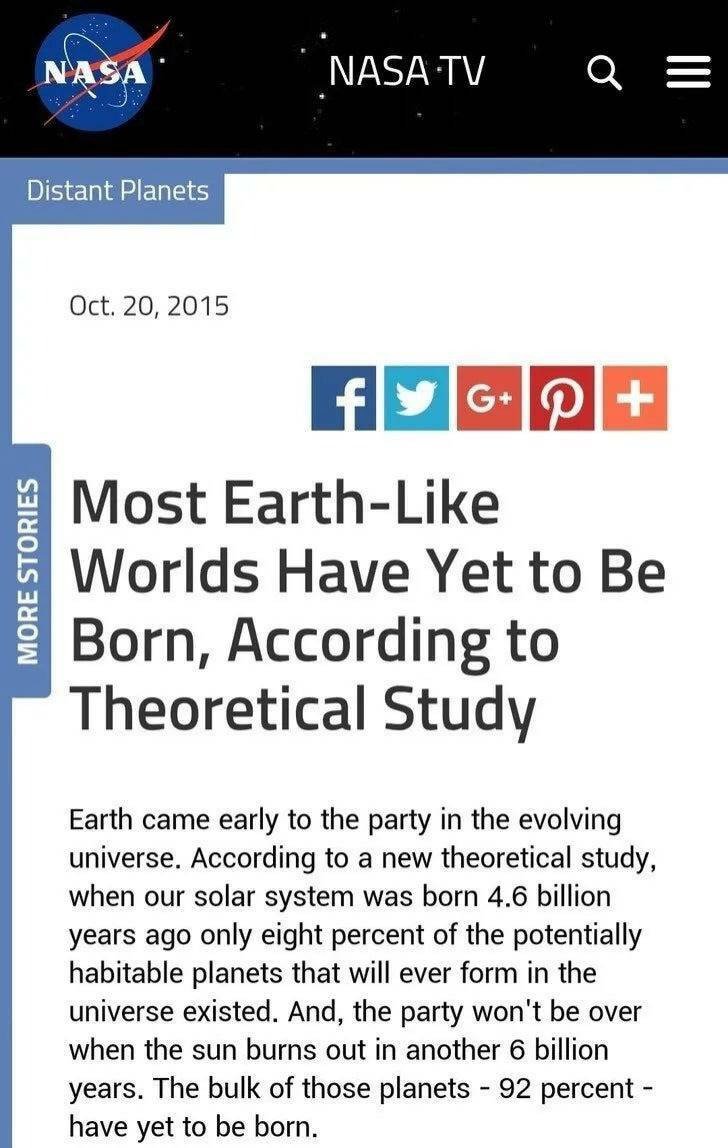 나사가 공식으로 말한 외계인이 지구에 올 일이 없는 이유1