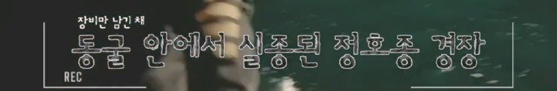 파도에 휩쓸려 동굴에 갇힌 다이버 구하기 위해 투입되었다가 순직한 구조대원47