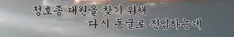 파도에 휩쓸려 동굴에 갇힌 다이버 구하기 위해 투입되었다가 순직한 구조대원48