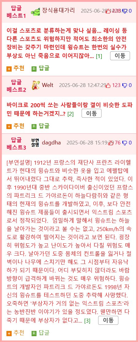 윙슈트. 세계챔피언(24) 사망4