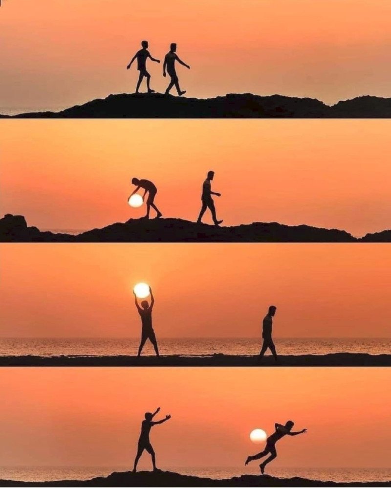 친구랑 석양때 해 볼 수 있는 놀이1