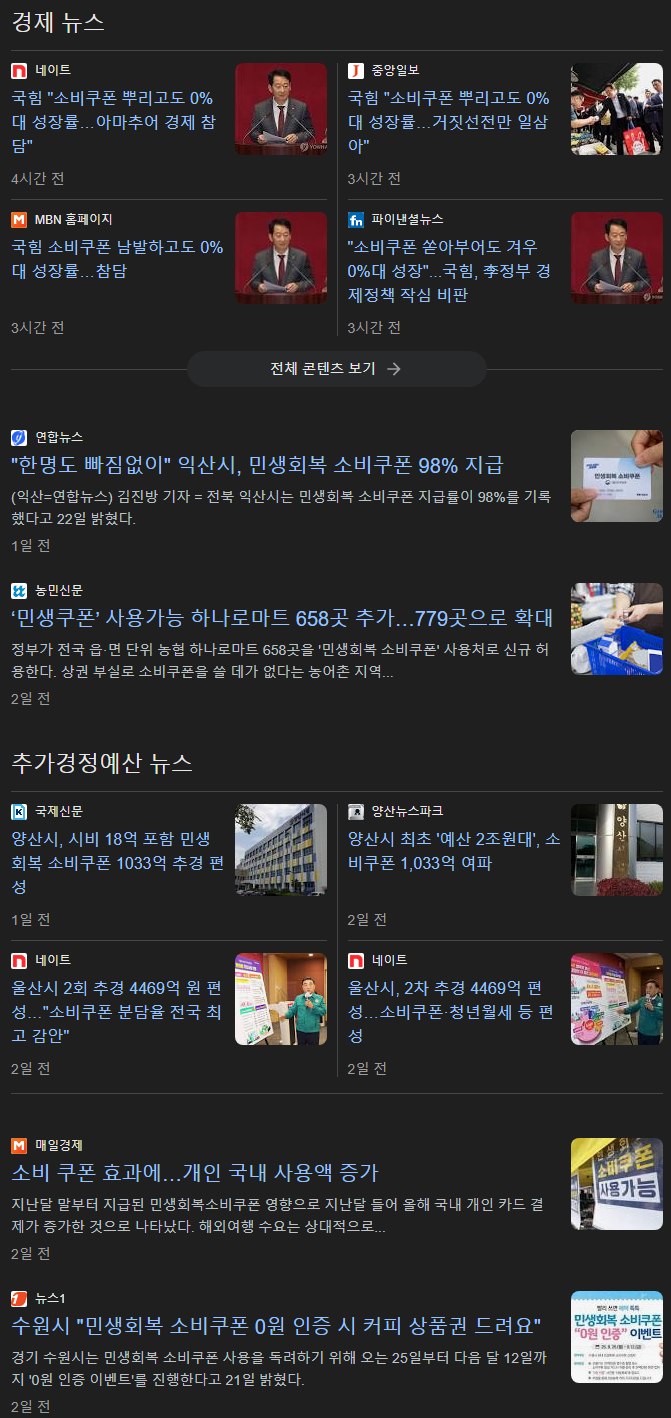 소비쿠폰 사용내역 압도적 1위 jpg ㄷㄷㄷ4