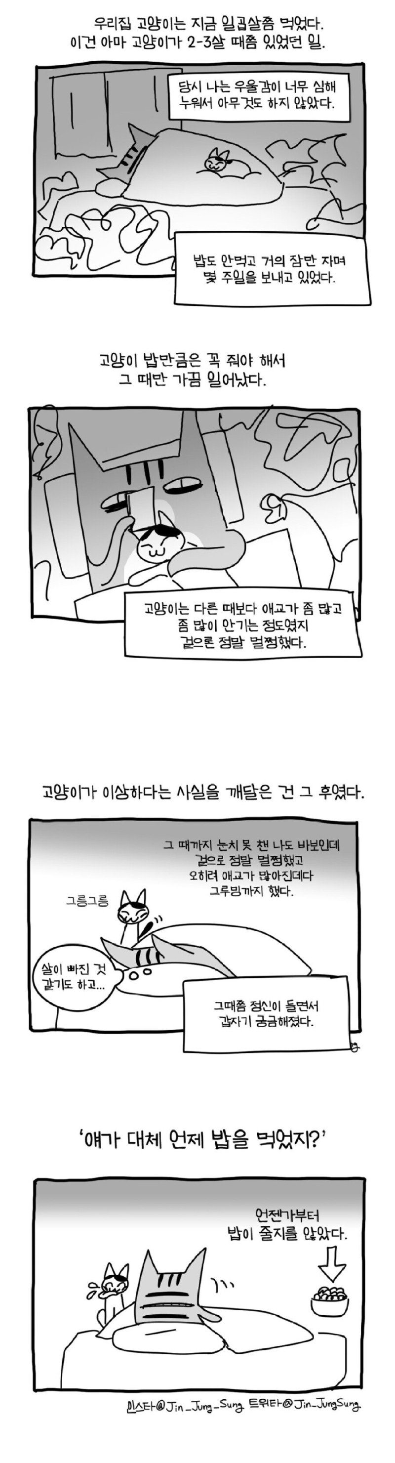 고양이가 사람 구한 이야기.manhwa1