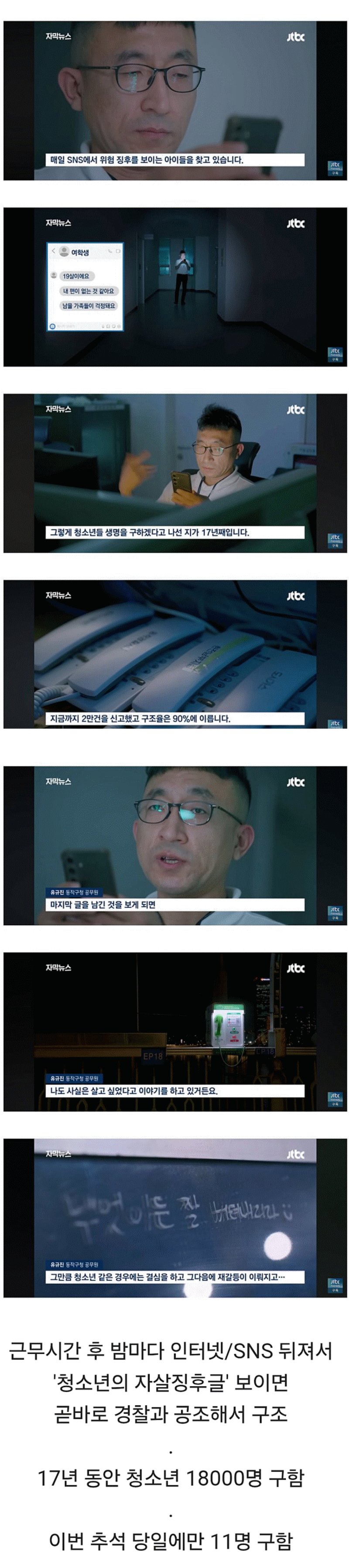 혼자서 청소년 18,000명의 목숨을 구한 영웅1