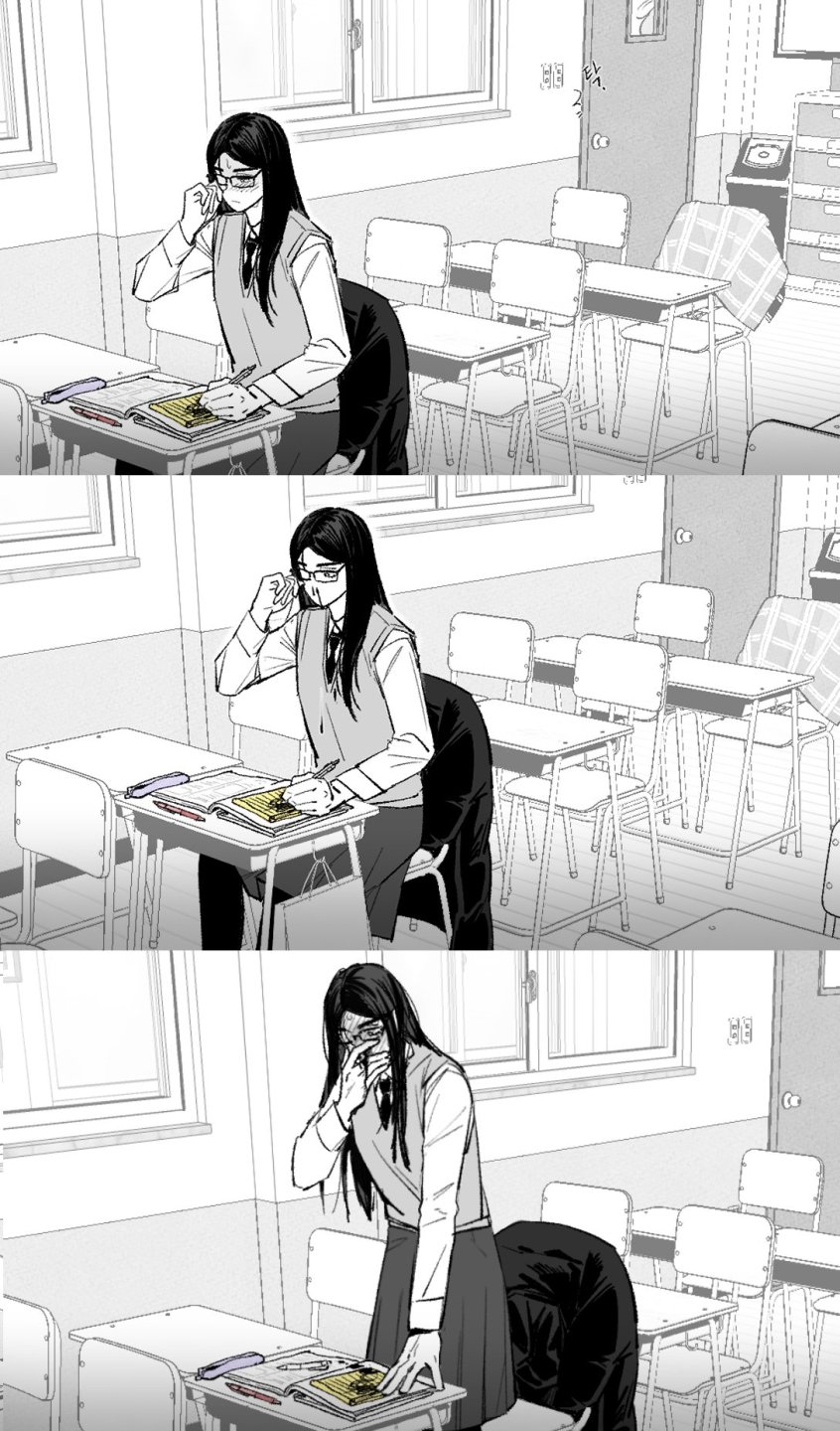 뭔가 깜박한 동급생4