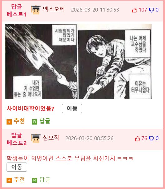 단체로 교수를 살해한 대학생들2