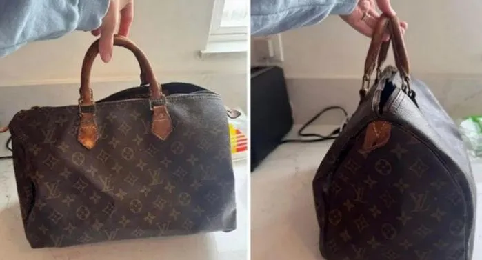 20년간 호수 바닥에 잠겨 있었다 해병대가 건져 올린 루이비통 실물.GISA1