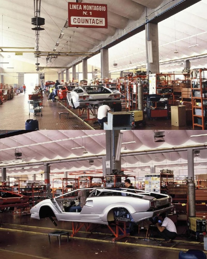 옛날 람보르기니 생산라인1