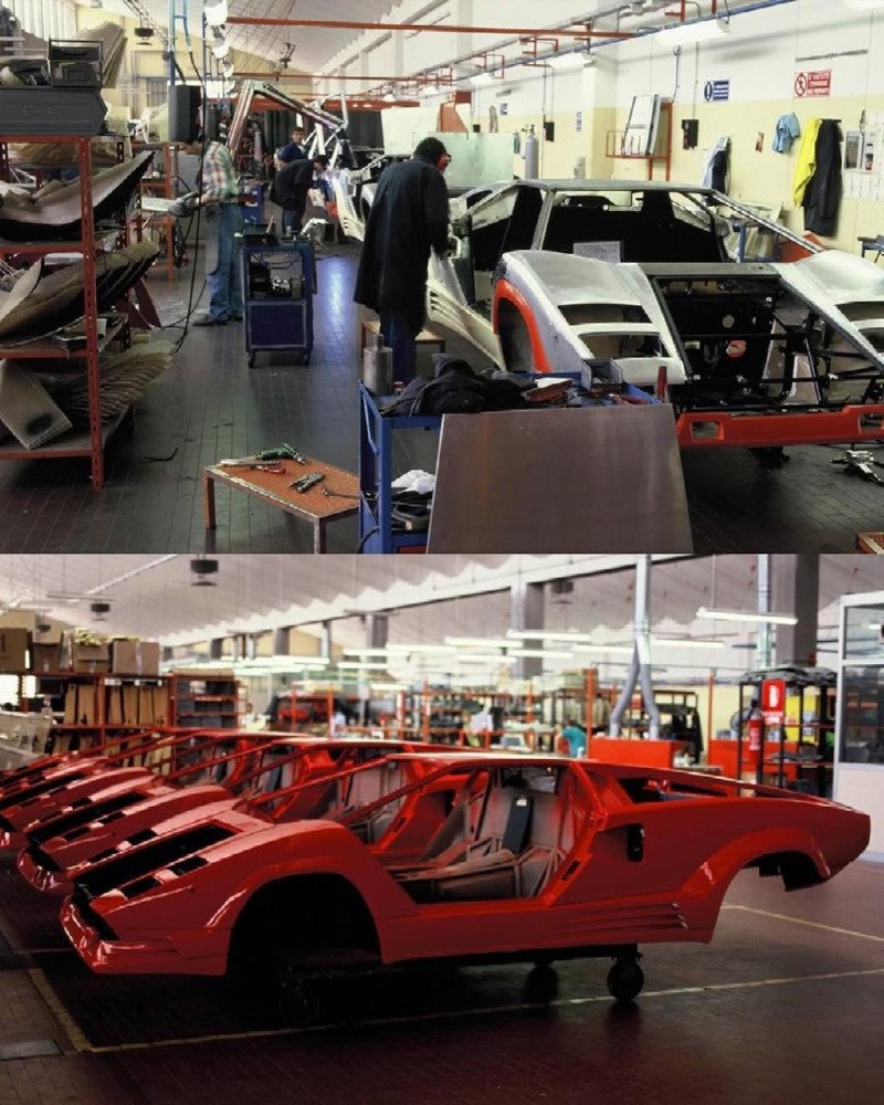 옛날 람보르기니 생산라인10