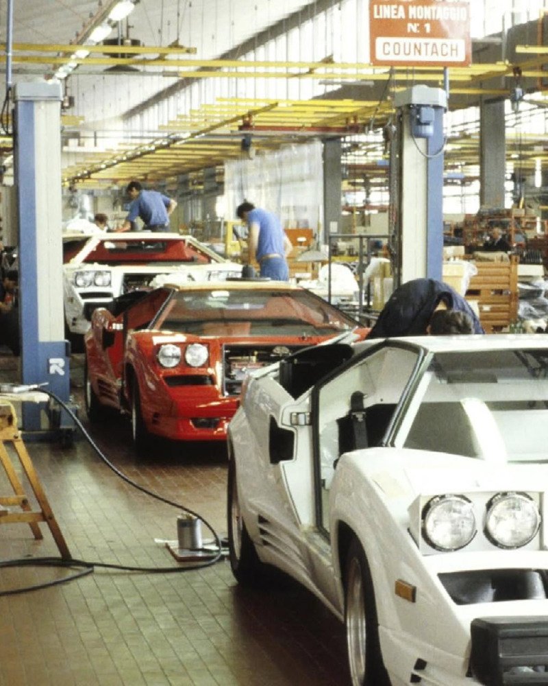 옛날 람보르기니 생산라인11