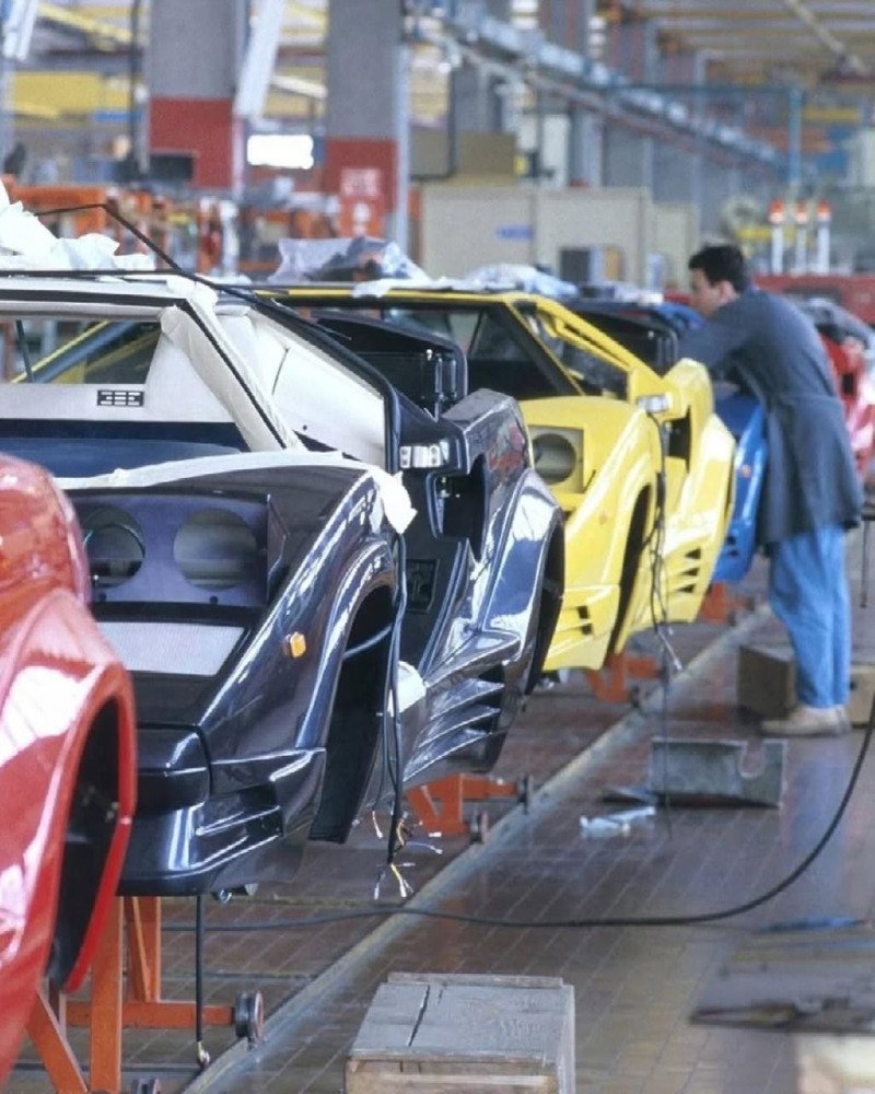 옛날 람보르기니 생산라인13
