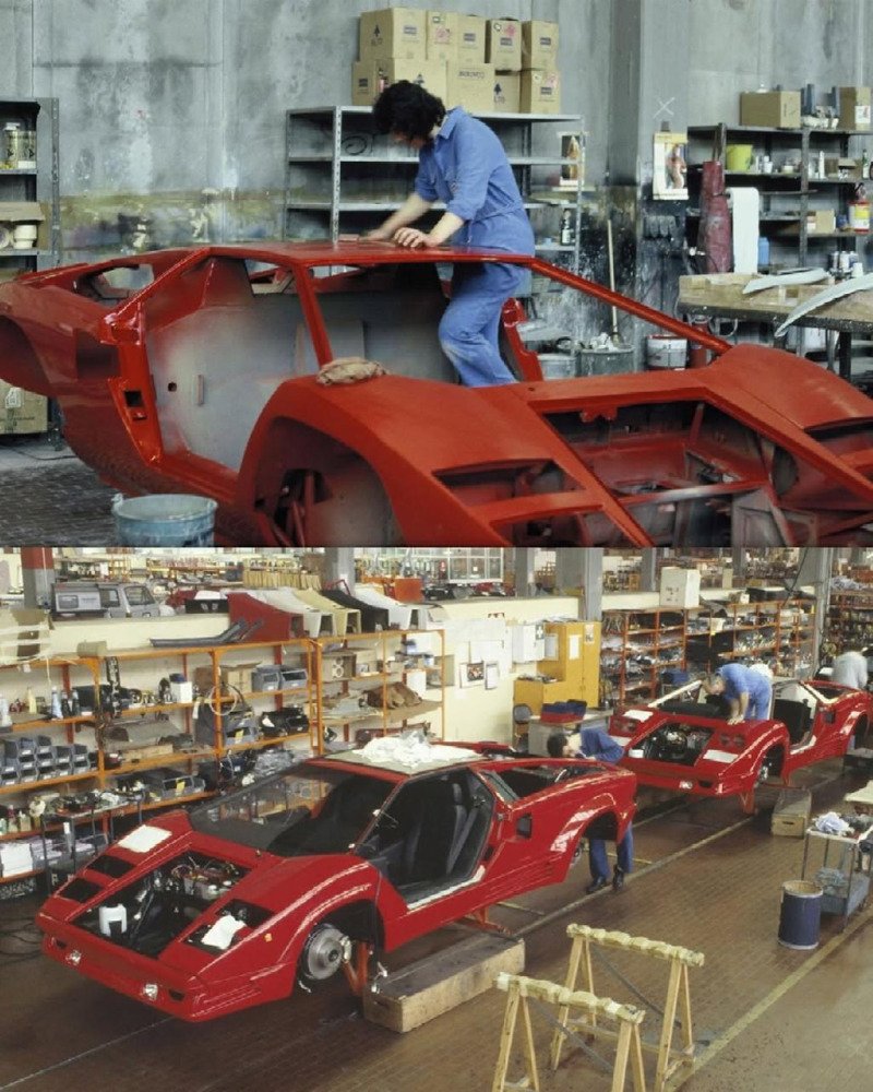 옛날 람보르기니 생산라인6