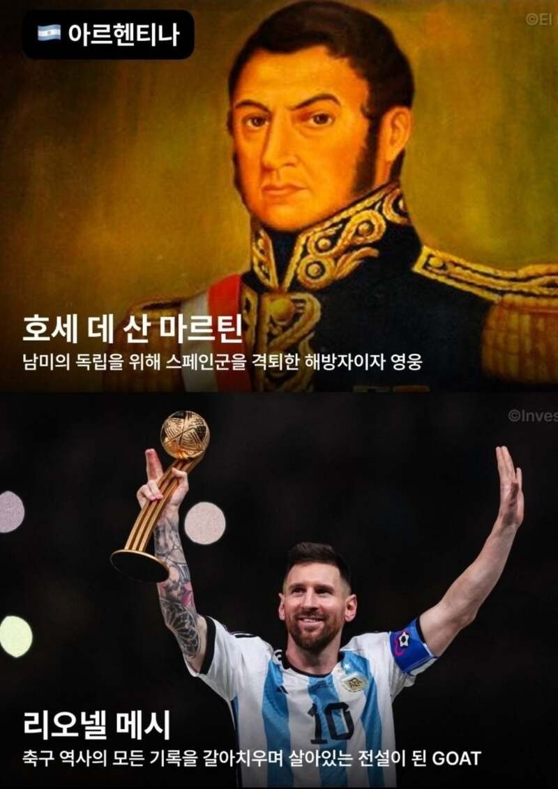 각 나라별 가장 존경받는 인물모음6