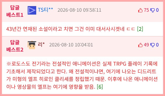 TRPG를 약 43년 지속해온 파티2