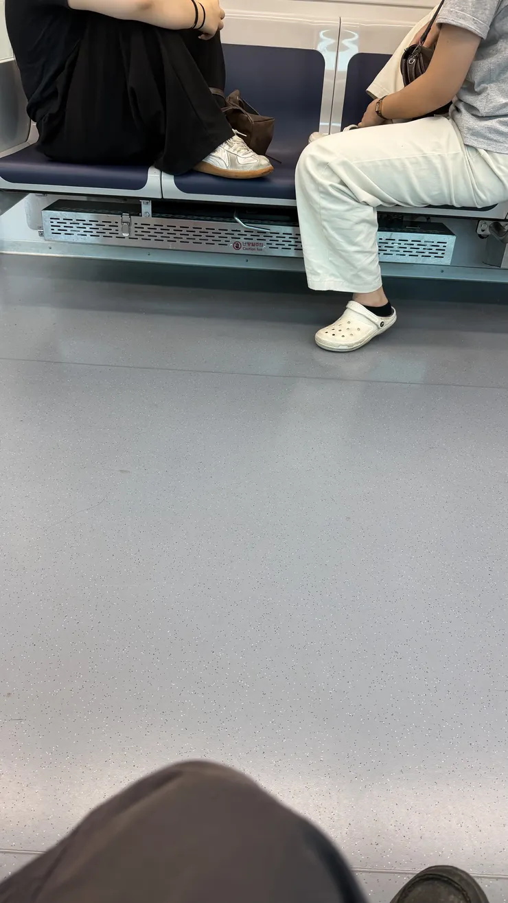 지하철 노매너1