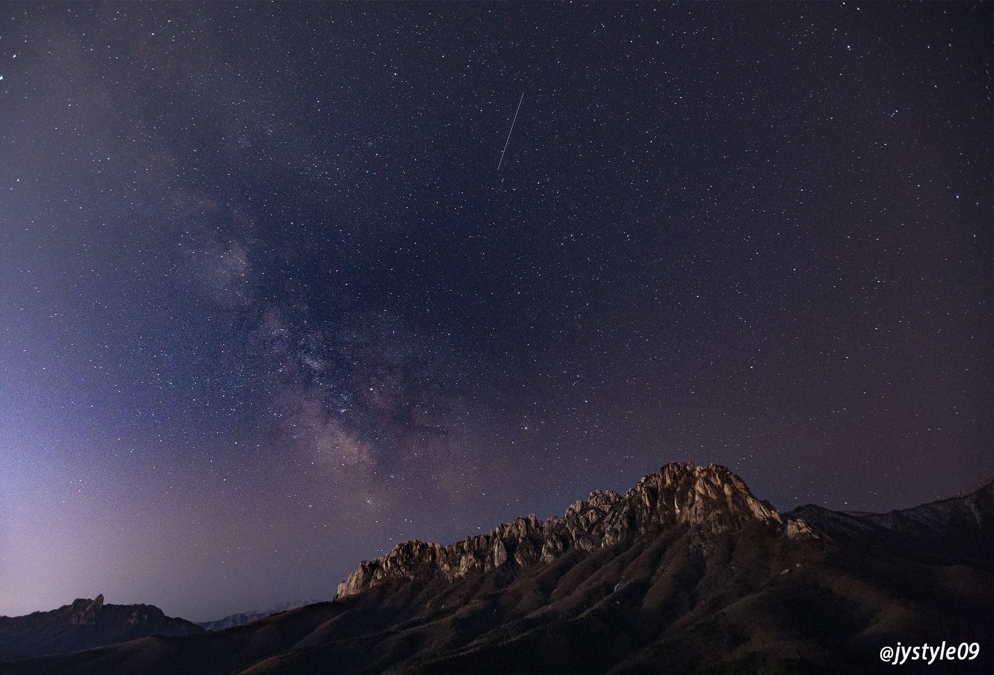 최근에 찍은 은하수 사진들...1