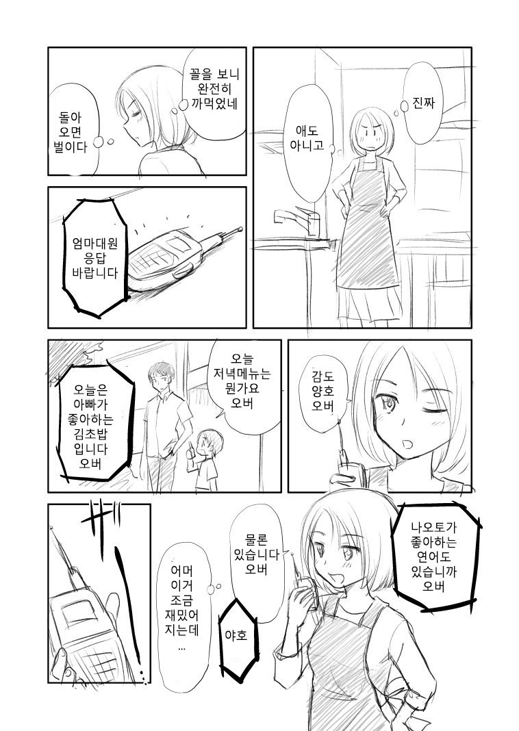 펌) 부부가 장난감가지고 노는 만화2