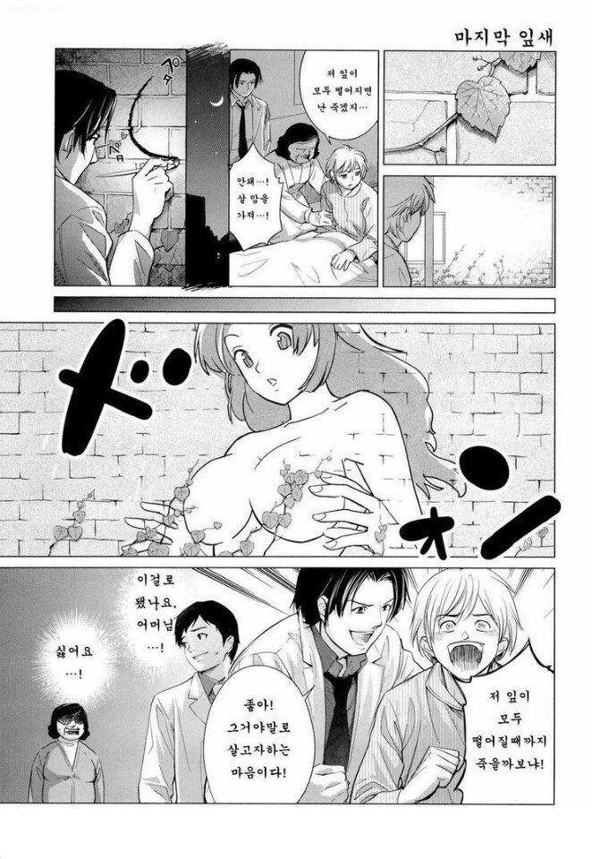 약 19) 마지막 잎새...떨어져라...1