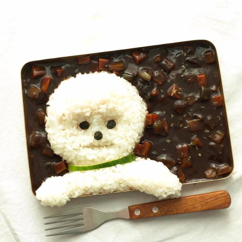 먹기 힘들어 보이는 도시락.jpg3