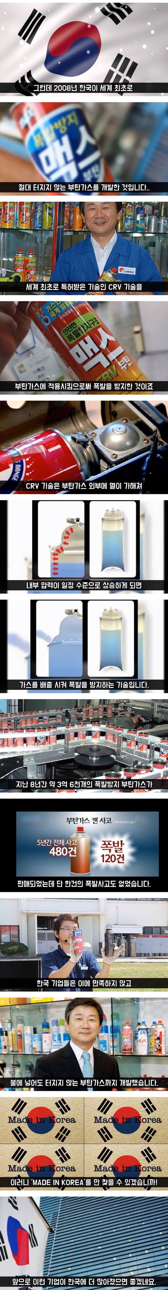 전세계 점유율 90% 한국제품2