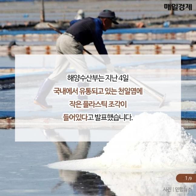 국내 천일염에서 발견된 물질2