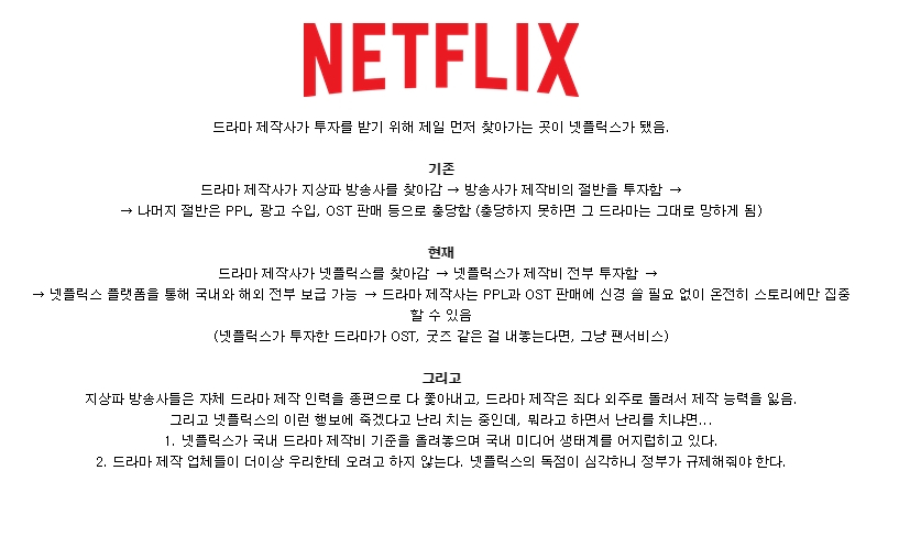 넷플릭스는 한국 드라마업계를 어떻게 변화시켰나?1