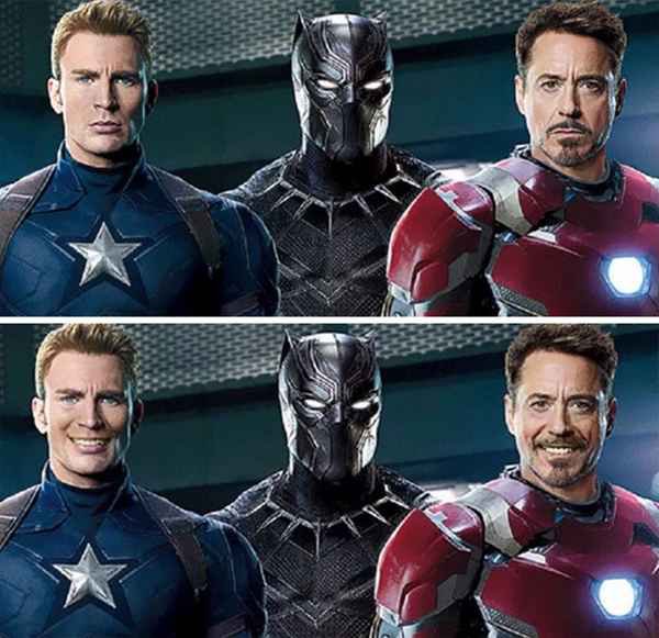 어벤져스 히어로들이 웃지 않는 이유3