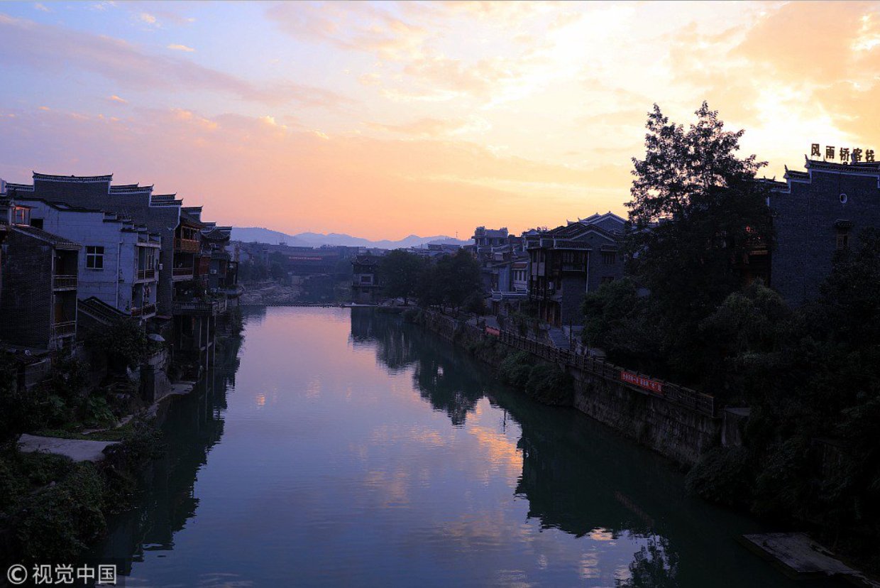 중국 후난성 지서우 비가 내린 후 모습 .jpg3