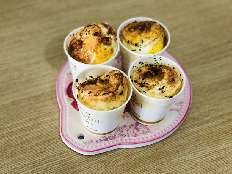 에어프라이어로 계란빵을 만들었습니다1