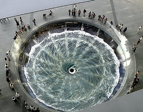 싱가포르 마리나베이 쇼핑몰 분수1