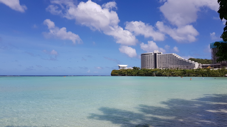 괌에서 귀국했습니다. 콜록콜록2