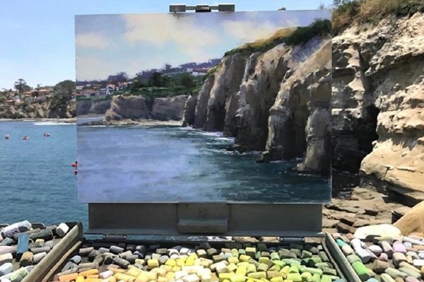 아름다운 자연의 일부가 된 풍경화1