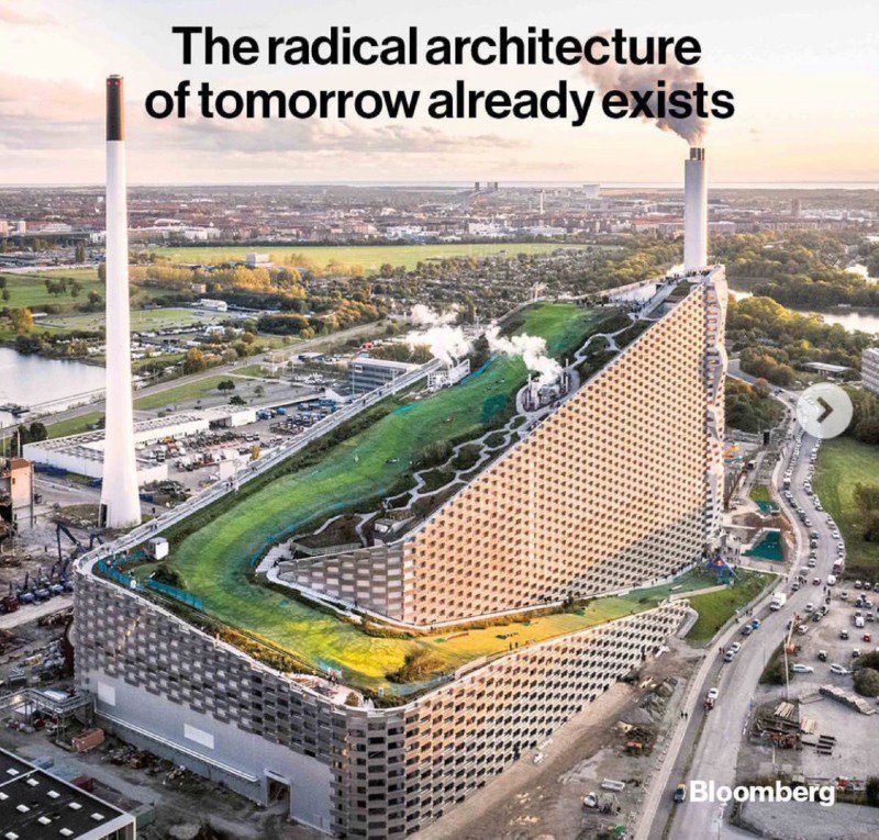 덴마크의 쓰레기 소각장1