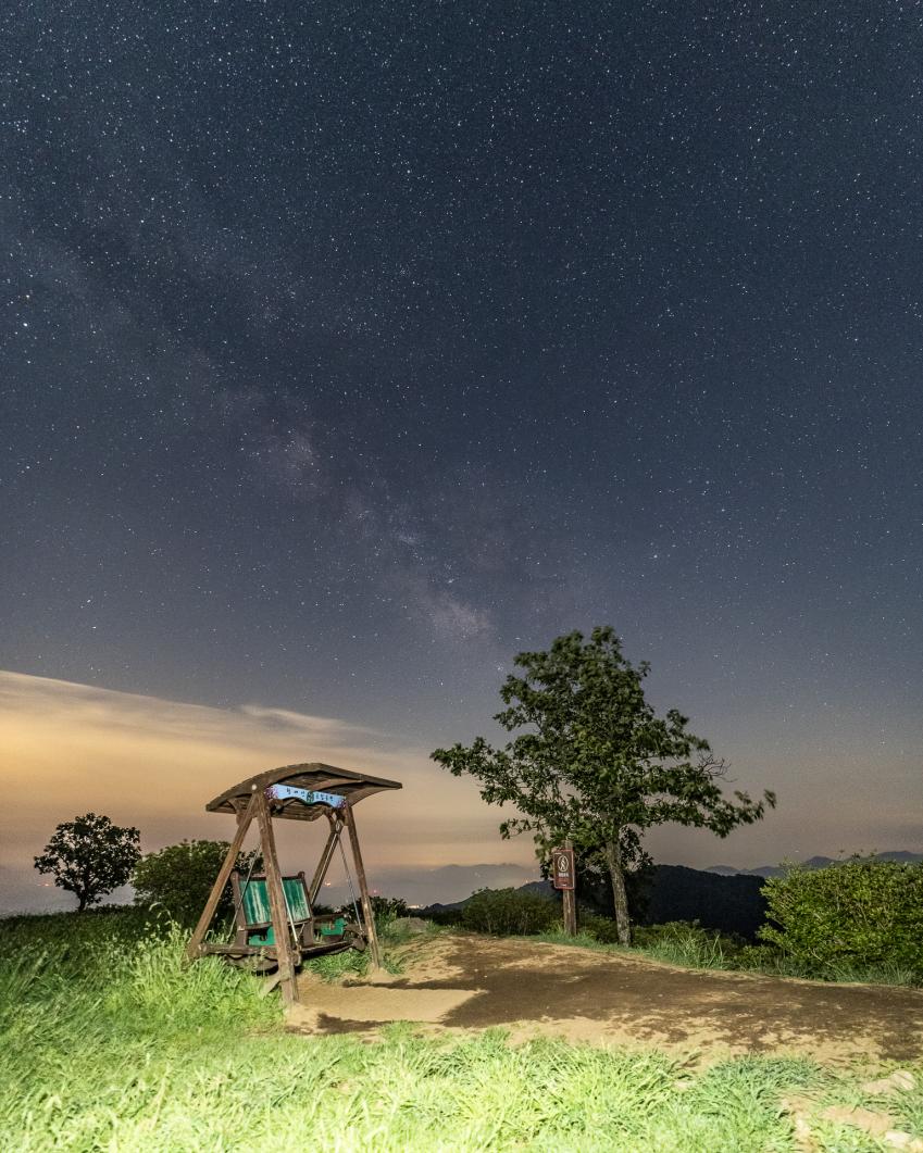6월 6일 황매산 은하수1