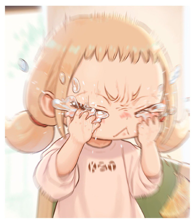 레몬먹는 아가 그림5